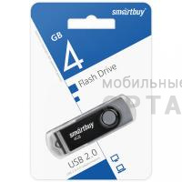 USB  4GB  Smart Buy  Twist  чёрный