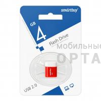USB  4GB  Smartbuy  Lara  красный