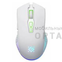 Мышь игровая, беспроводная DEFENDER Pandora GM-502, 7кнопок,3200dpi,500мАч, белый (1/60) Мышь игровая, беспроводная DEFENDER Pandora GM-502, 7кнопок,3200dpi,500мАч, белый (1/60)