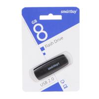 Флешка USB 8Gb SmartBuy Scout, USB 2.0, черный