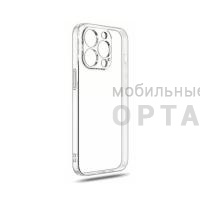 Чехол прозрачный силикон в техпаке, iPhone 17 Pro