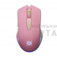 Мышь игровая, беспроводная DEFENDER Pandora GM-502, 7кнопок,3200dpi,500мАч, розовый (1/60) Мышь игровая, беспроводная DEFENDER Pandora GM-502, 7кнопок,3200dpi,500мАч, розовый (1/60)
